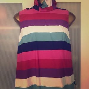 1901 Striped Tank Top Size Small New